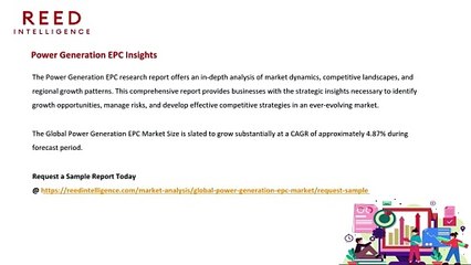 Power Generation EPC Market Size, Share, and Comprehensive Regional Analysis 2024-2032