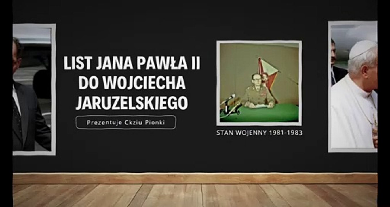 PN-9   MAZ--51   --- List jana Pawła II do gen. Wojciecha Jaruzelskiego