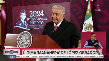 Estas fueron las actividades de López Obrador en su último día como presidente