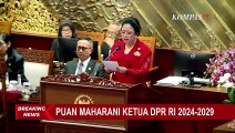 [FULL] Pidato Lengkap Ketua DPR Puan Maharani usai Mengucap Sumpah Jabatan