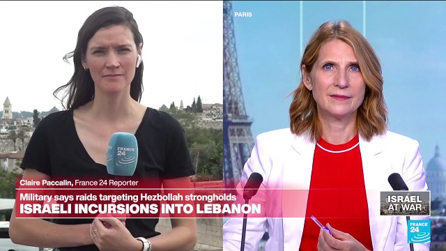 Israel says Lebanon ground operation necessary to return displaced Israelis to their homes