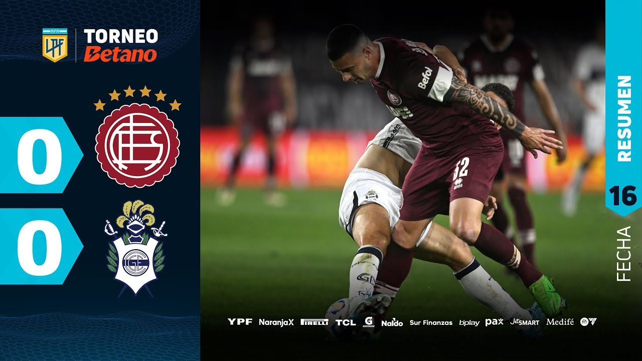 Lanús vs Gimnasia (0-0) | LPF 2024 | Fecha 16