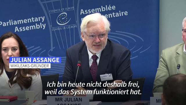 Wikileaks-Gründer Julian Assange fordert besseren Schutz für Journalisten
