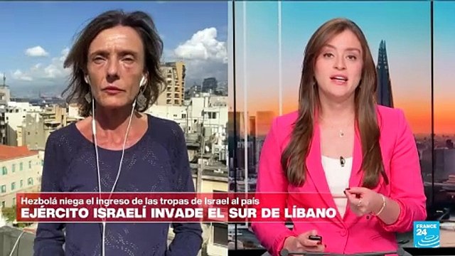 Informe desde Beirut: Hezbolá niega ingreso de tropas israelíes a Líbano