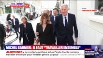 Discours de politique générale: Michel Barnier rejoint l'Assemblée nationale à pied