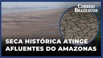 Afluentes do Amazonas sofrem 
