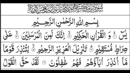 Surah Yasin (yaseen) -  | Relaxing heart touching phenomenal | Islamic TV