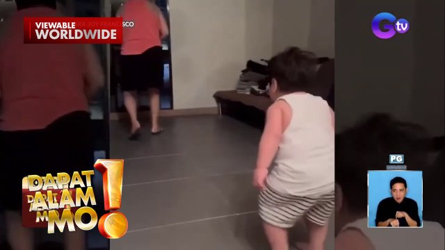 Chikiting, cute kinopya ang kanyang lola | Dapat Alam Mo!