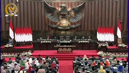 Riuh 'Uhuy' Guncang Satu Ruangan Paripurna DPR
