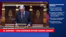 Michel Barnier évoque «une assemblée divisée comme jamais depuis 1958»