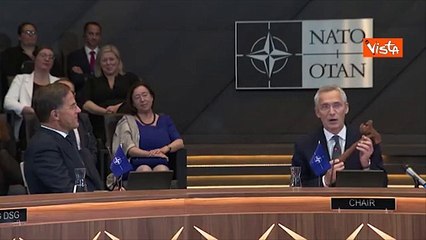 Download Video: Il passaggio di consegne tra Stoltenberg e Rutte alla guida della Nato