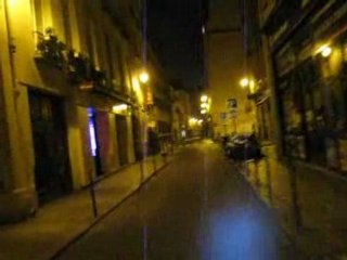 ballade à paris de nuit en velib
