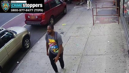 Man in X-Men shirt sought for unprovoked attack on woman, 68, in East Village