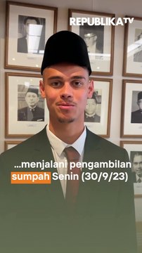 Momen Mees Hilgers dan Eliano Reijnders Ucapkan Sumpah WNI