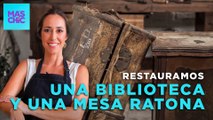 DOS PROYECTOS en UNO: TRANSFORMAMOS MUEBLES VIEJOS en una BIBLIOTECA y una MESA RATONA junto a Euge Zavaroni | Mas Chic