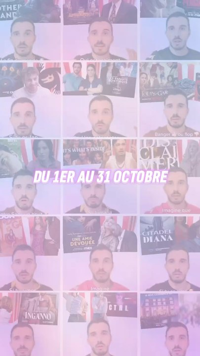 Du 1er au 31 octobre : 31 jours, 31 vidéos, 31 recommandations de films et séries 