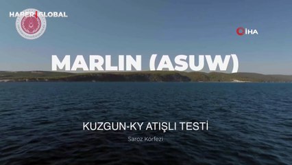Kuzgun seyir füzesiyle gerçekleştirilen balistik test atışı