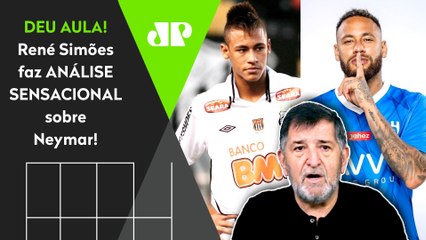 "Eu NÃO ME ARREPENDO DE NADA que FALEI do Neymar! SABE POR QUÊ???" René Simões DÁ AULA!