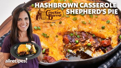 How to Make Cracker Barrel's Hashbrown Casserole Shepherd’s Pie