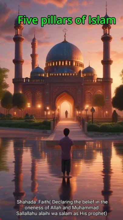 5 pillars of Islam.Five Pillars.