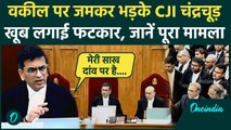 CJI DY Chandrachud: अचानक Supreme Court में वकीलों पर क्यों भड़क उठे CJI चंद्रचूड़ | वनइंडिया हिंदी