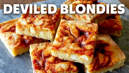 How to Make Chef John's Deviled Blondies