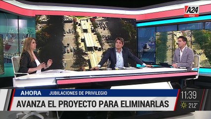  AVANZA EL PROYECTO PARA ELIMINAR LAS JUBILACIONES DE PRIVILEGIO EN ARGENTINA