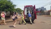 Após ser fechada por carro, motociclista sofre queda e fica ferida no Parque São Paulo