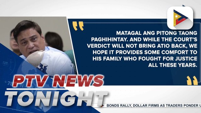 Lawmakers elated with court decision on Atio Castillo hazing case