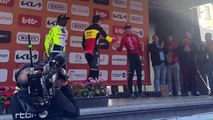 Cyclisme - Binche-Chimay-Binche 2024 - Arnaud De Lie à Binche, Girmay 2e, Philipsen a coincé