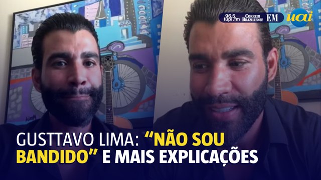 Gusttavo Lima se defende de acusações em live : não sou bandido