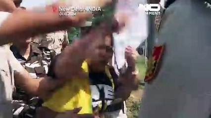 Manifestation de Tibétains devant l'ambassade de Chine en Inde