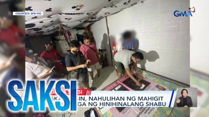 Magka-live-in, nahulihan ng mahigit P1.5-M halaga ng hinihinalang shabu | Saksi