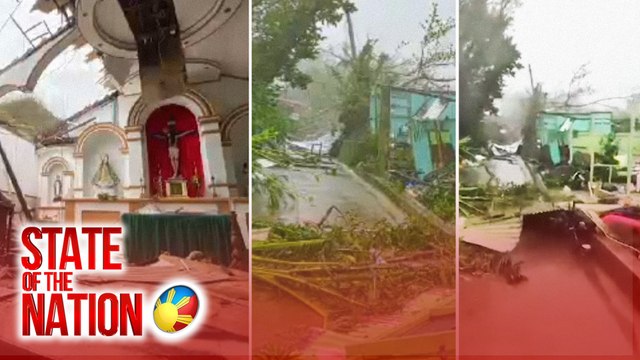 Bagsik ng Super Typhoon Julian, ramdam sa Basco, Batanes | SONA
