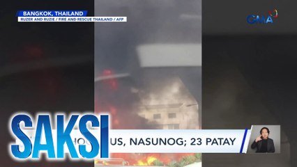 School bus, nasunog; 23 patay | Saksi
