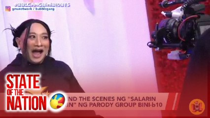 Entertainment Spotlight: Intense training ni Ruru Madrid; BTS ng "salarin salarin" ng parody group BINI-b10; Atbp. | SONA