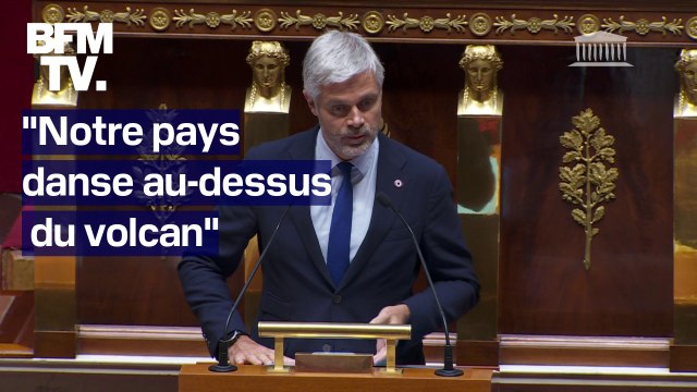 Le discours de Laurent Wauquiez à l'Assemblée nationale en intégralité