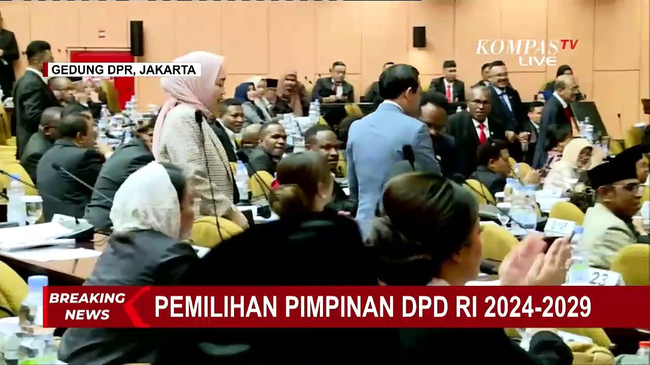 Hujan Interupsi! Begini Situasi saat Proses Pemilihan Pimpinan DPD RI