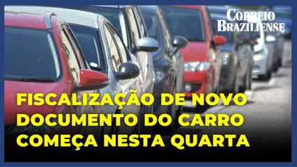 Detran começa fiscalização de novo documento nesta quarta