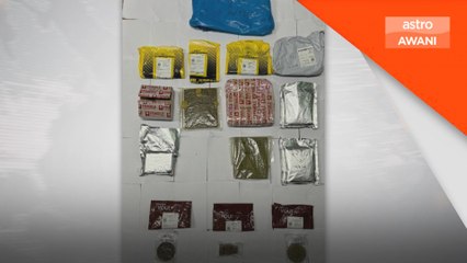 Suami isteri antara tiga ditahan miliki, edar ganja