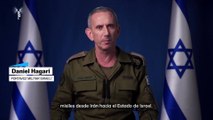 El ejército israelí dice que el ataque con misiles iraníes puede ser a gran escala
