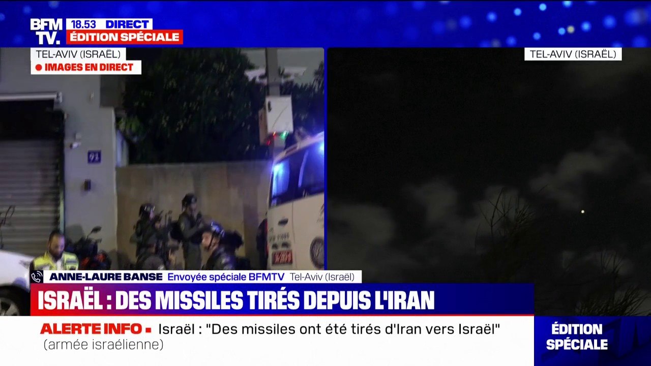 Israël: en plus des missiles iraniens, une fusillade est en cours à Tel-Aviv, la police israélienne privilégie la piste terroriste