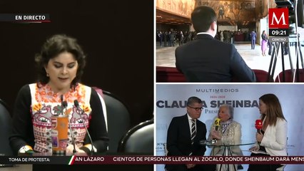 Diputada Olga Sánchez expresa su alegría por que una mujer ocupe la presidencia