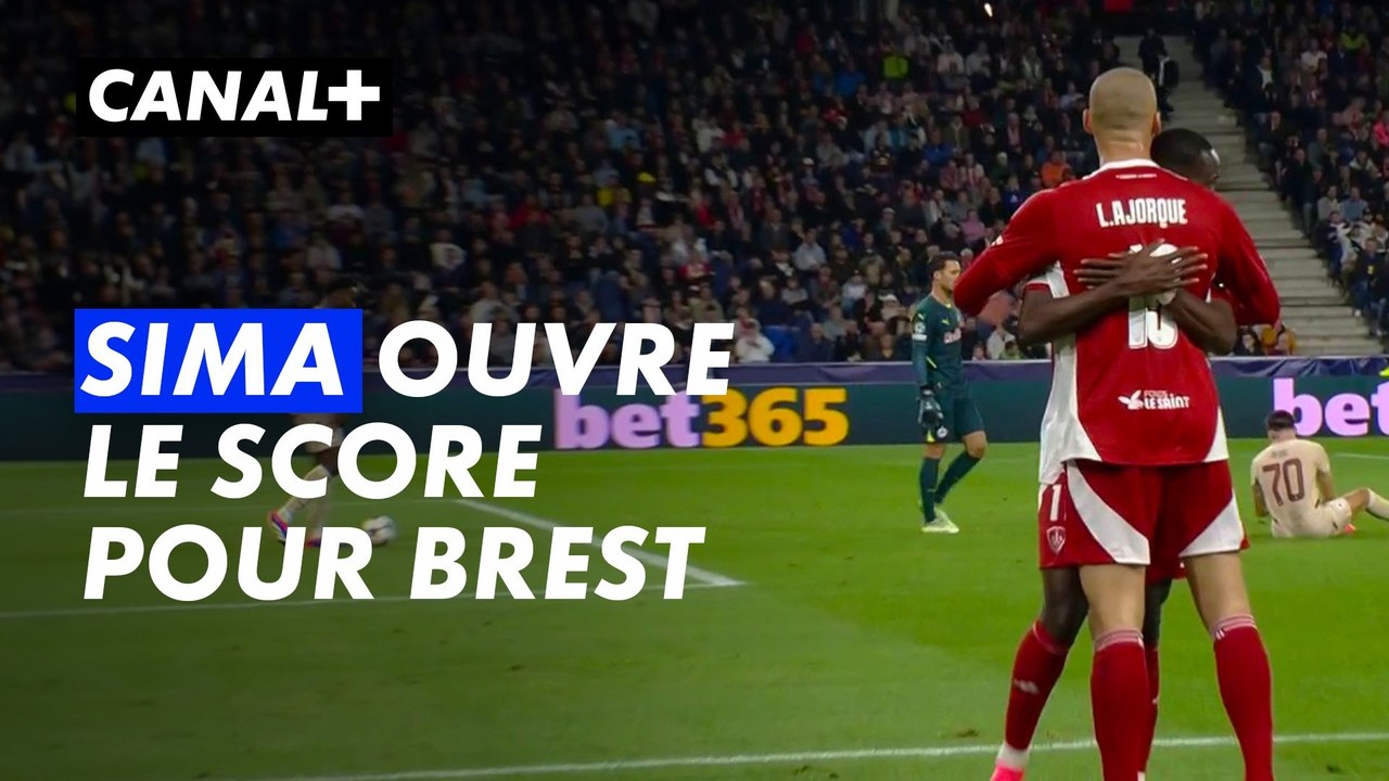 Sima ouvre le score et permet à Brest de mener contre Salzbourg ! - Ligue des champions 2024-25 (J2)
