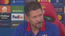 Rueda de prensa de Simeone previa al Benfica - Atlético