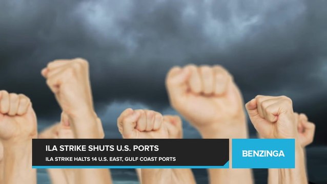 East and Gulf Coast Ports Shut Down Amid ILA Strike, Disrupting Trade at 14 U.S. Ports