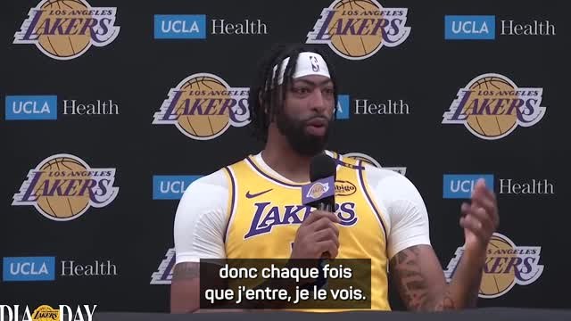 Lakers - Davis sur le duo LeBron/Bronny : C'est génial d'être témoin de quelque chose d'historique