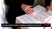 200 New Words Added to Merriam-Webster Dictionary