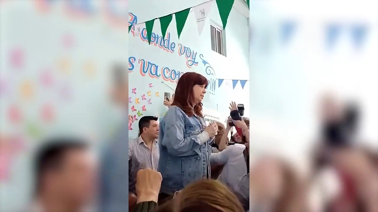 Palabras de Cristina Kirchner en la Parroquia San José de La Matanza