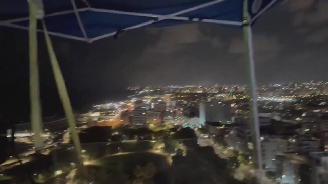 First footage of Iran's 200-missile air attack on Israel; Tel Aviv and Jerusalem at risk